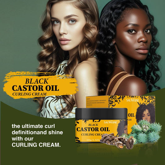 Black Castor Oil Curly Hair Cream Care - My Store